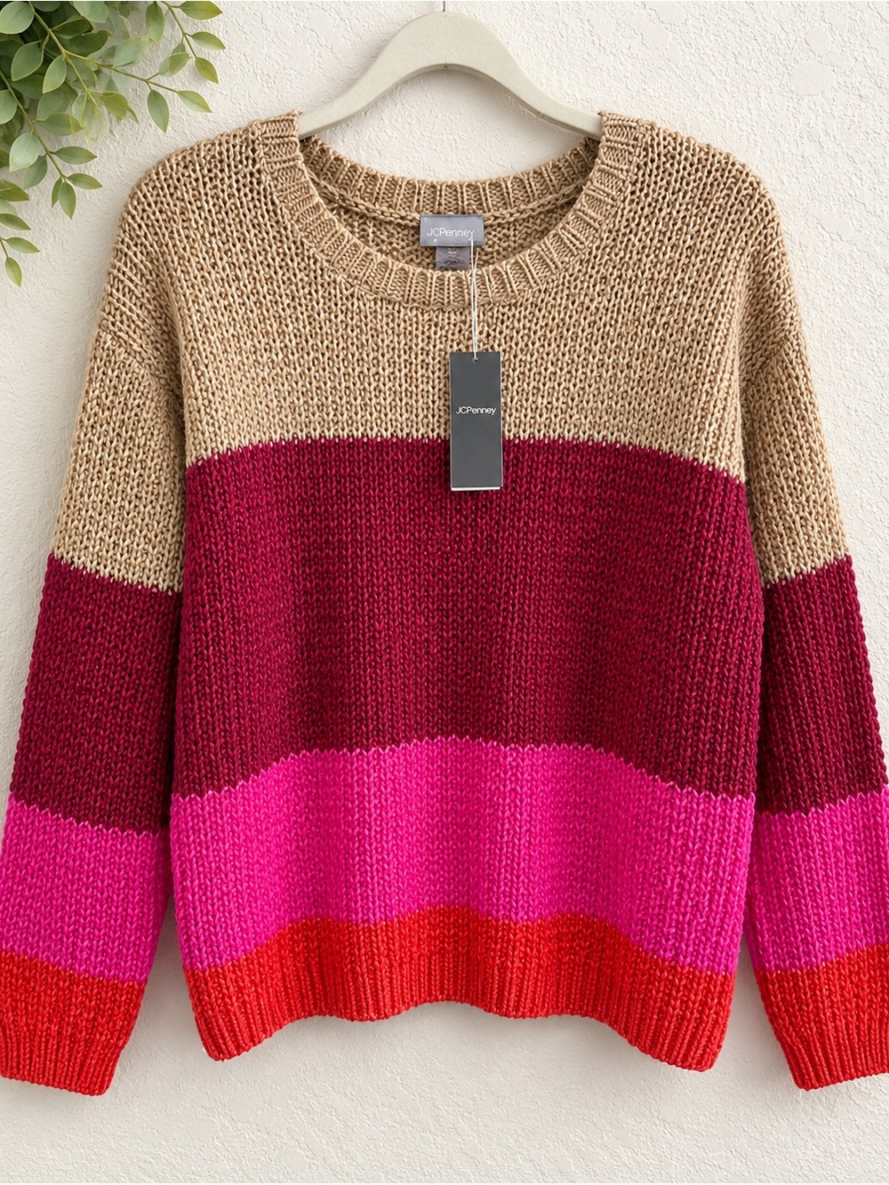 NWT jcp wool blend sweater k